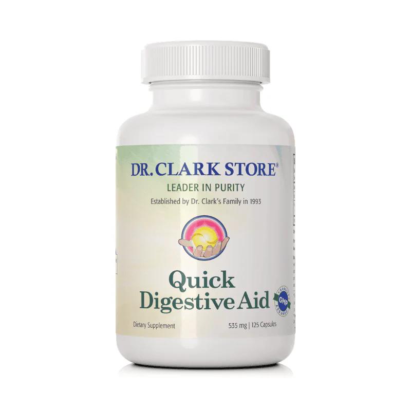 Quick Digestive Aid Protocol, 535 mg 125 capsules Fitness Healthcare