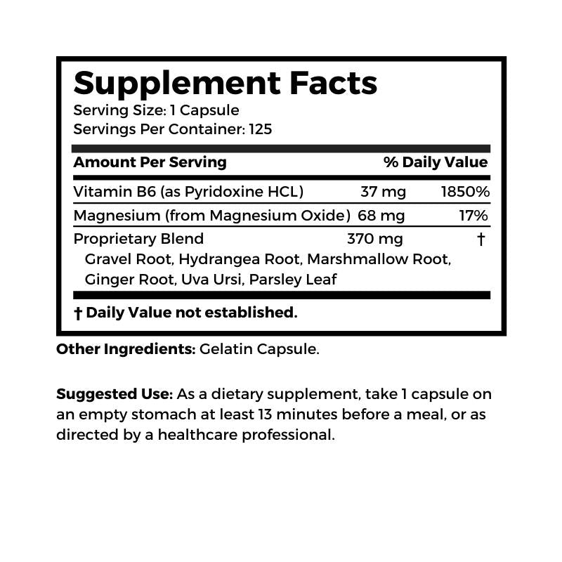 Quick Kidney Health Protocol, 520 mg 125 capsules